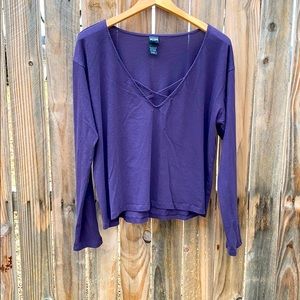 Plum Victoria’s Secret sport longsleeve shirt